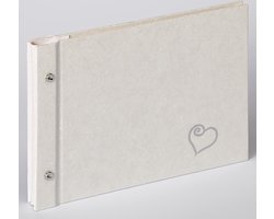 Walther SBL-210-W Sinfonia Wedding Forever - Trouwalbum - 26,5 x 19 cm - Wit