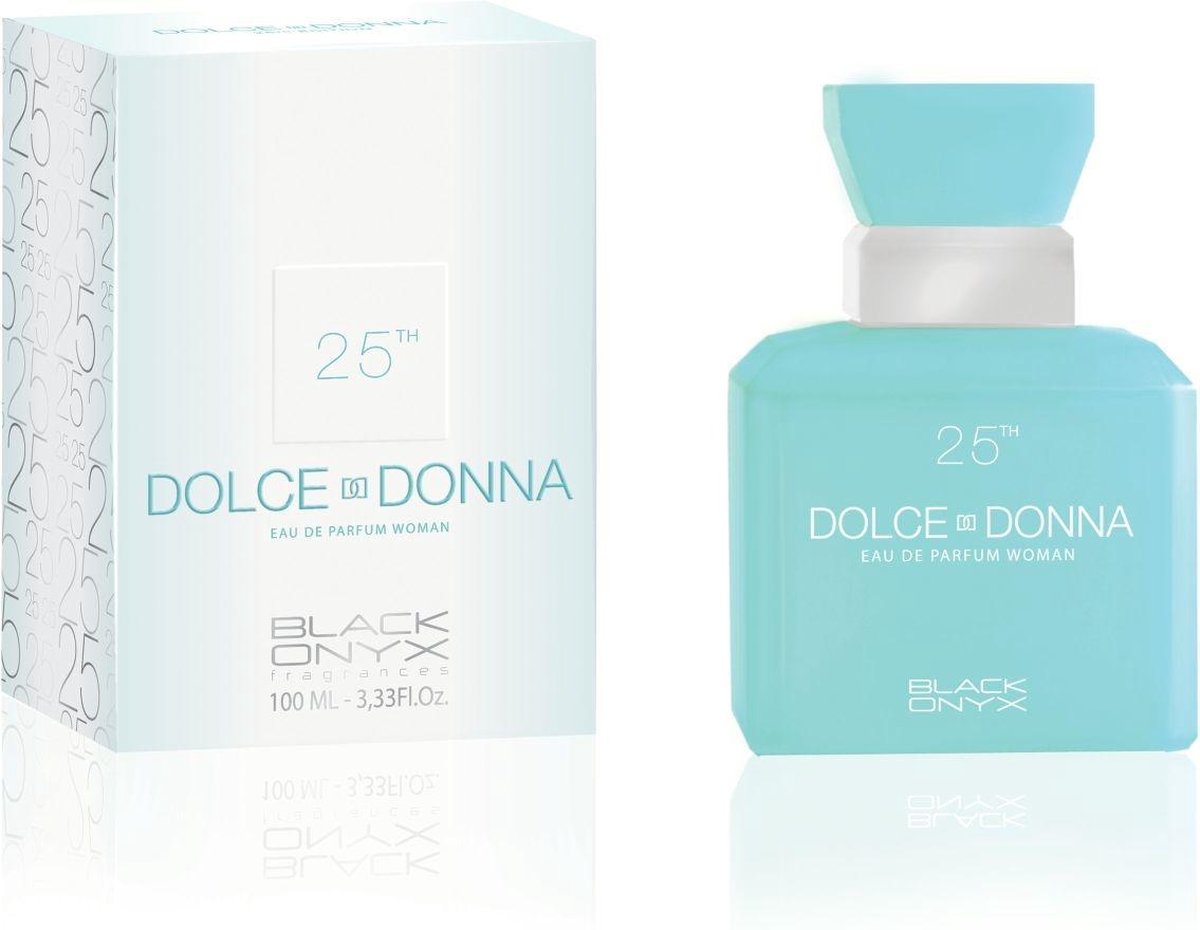 Goedkoopste Black Onyx parfum Dolce Donna 25th Eau de parfum 100ml