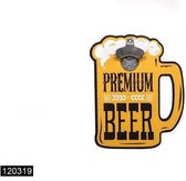 Bierpul Opener "premium Beer" 25x20x4 Cm