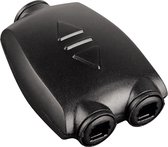 Hama optische ODT-splitter - Zwart
