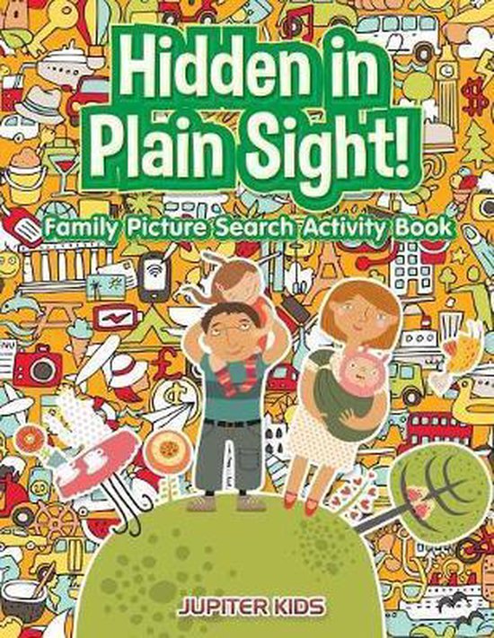 Hidden in Plain Sight! Family Picture Search Activity Book, Jupiter