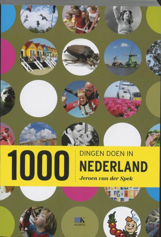 Cover van het boek '1000 dingen doen in Nederland' van Jeroen van der Spek