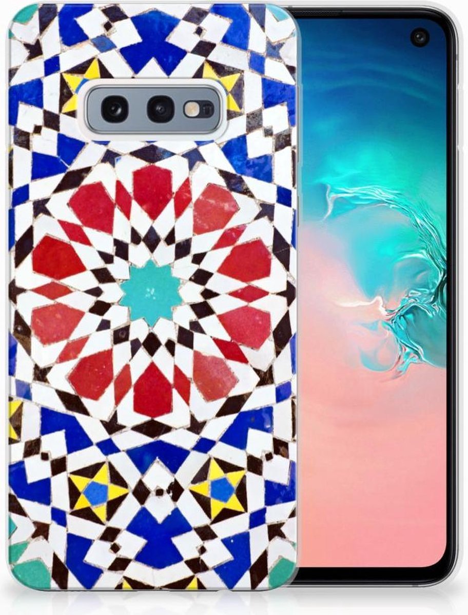 Samsung Galaxy S10e TPU Siliconen Hoesje Mozaïek