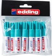 Edding 0,5 Mini Permanent Marker Polyzakken van 10 Turquoise