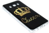 Queen siliconen hoesje Geschikt voor Samsung Galaxy J7 (2016)