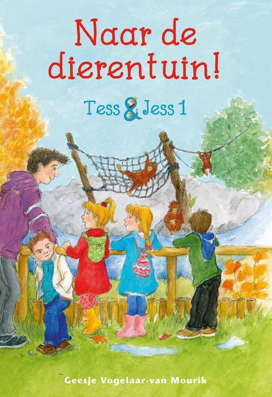 Tess & Jess 1 - Naar de dierentuin - cover