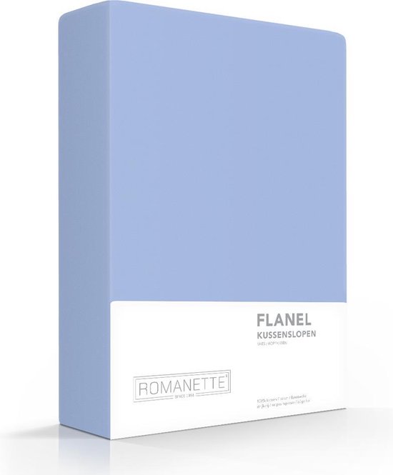 2x Hoogwaardige Flanel Sierkussen Hoezen Blauw | 65x65 | Warm En Zacht | Heerlijk Comfortabel