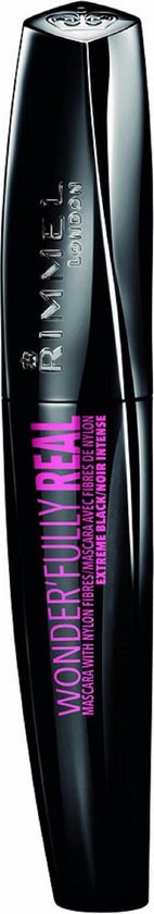 Rimmel London Wonderfully Real Mascara Extreme Black 7324