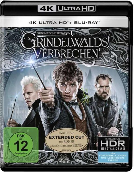 Fantastic Beasts: The Crimes Of Grindelwald (2018) (Ultra HD Blu-ray & Blu-ray)