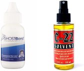 Combo_Ghost bond Glue/ pruik Lijm (38ml) + C-22 glue remover/ pruik lijm verwijder vloeistof