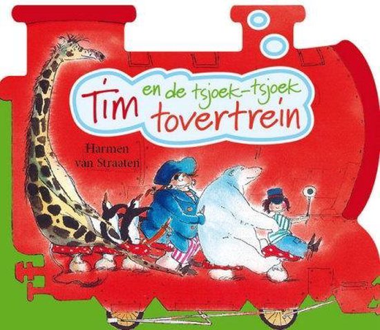 Cover van het boek 'Tim en de tsjoek-tsjoek tovertrein'