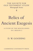 Society for Old Testament Study MonographsSeries Number 4- Relics of Ancient Exegesis