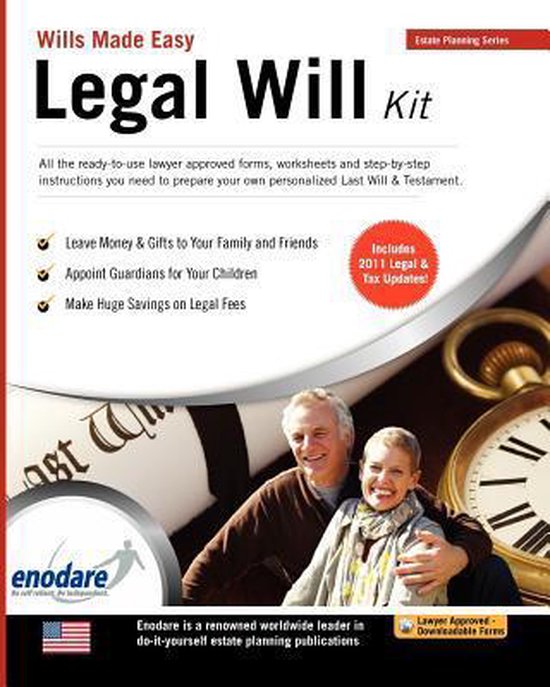 Legal Will Kit - cover