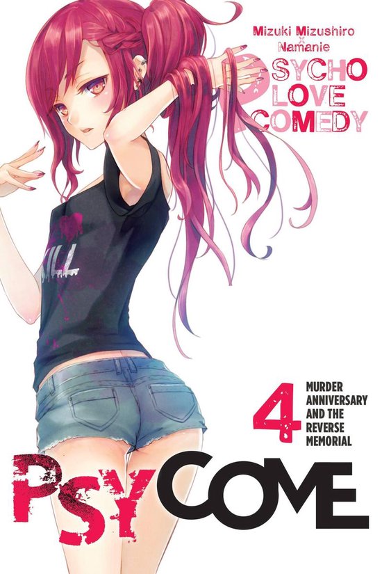 Psycome 4 - Psycome, Vol. 4 (light novel) - cover