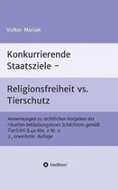 Konkurrierende Staatsziele - Religionsfreiheit vs. Tierschutz