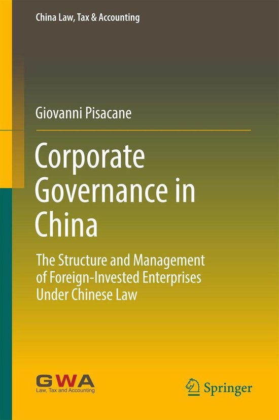 China Law, Tax & Accounting - Corporate Governance in China - cover