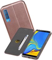 Slim Folio Case - Book Case Telefoonhoesje - Folio Flip Hoesje - Geschikt voor Samsung Galaxy A7 2018 - Roze