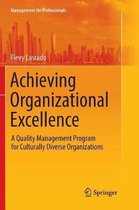Management for Professionals- Achieving Organizational Excellence