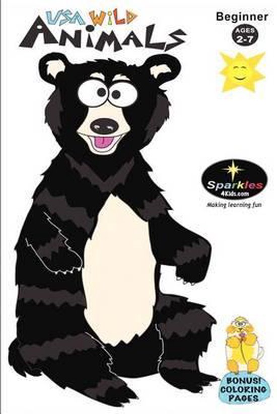 Beginner WILD USA ANIMALS - cover
