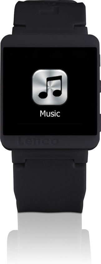 Lenco MP3 Sportwatch-100 MP4 8GB Zwart | bol.com