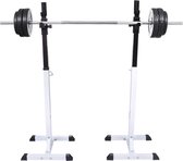 Squatrek - Squat Rack - Halter rek - Dumbbell Set - Gewichtheffen set rek