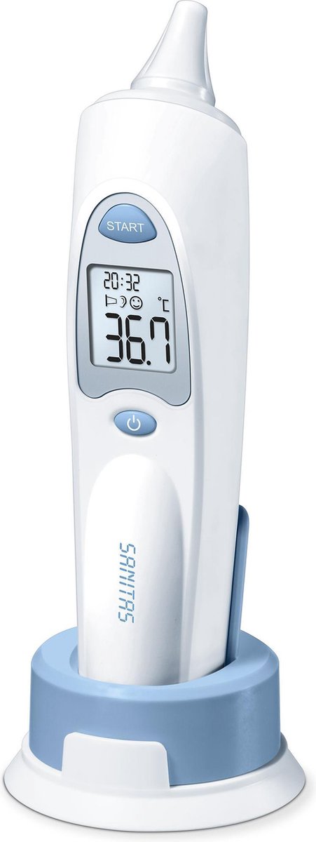 namens Sterkte Ampère Sanitas SFT 53 Thermometer Lichaam - Koortsthermometer - Infrarood -  Digitaal - 10... | bol.com