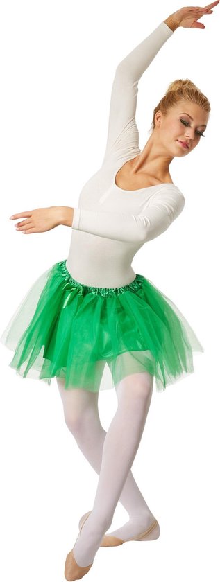 dressforfun - Tutu groen L/XL - verkleedkleding kostuum halloween verkleden feestkleding carnavalskleding carnaval feestkledij partykleding - 301952