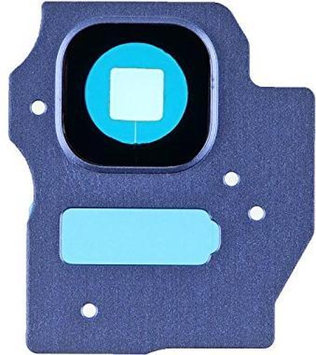 Camera Lens Cover Coral Blue inclusief lens geschikt voor de Samsung Galaxy S8 + (Plus)