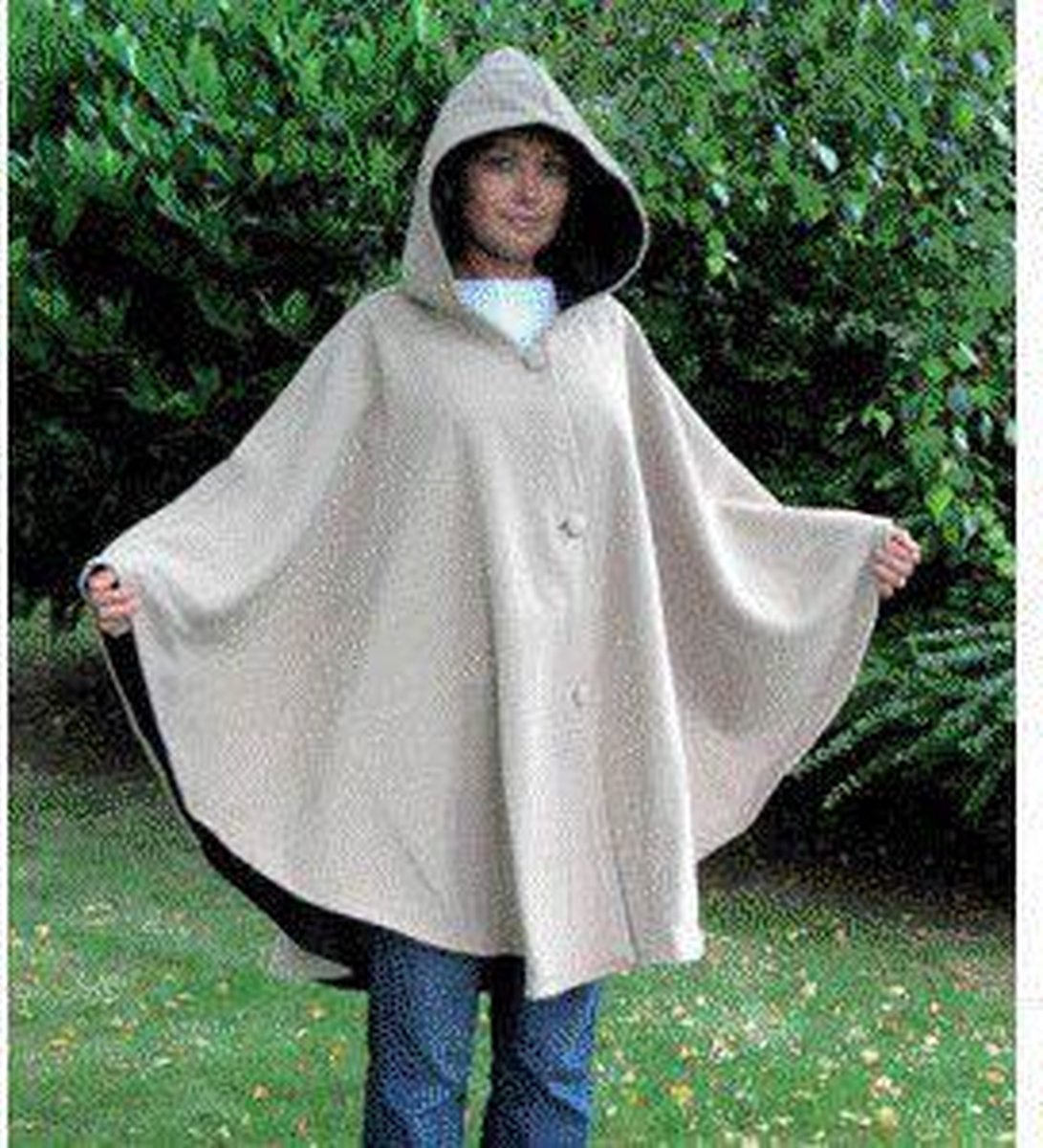 Dubbelzijdige poncho | bol.com