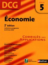 Economie - épreuve 5 - DCG corrigés Format : ePub 2 DCG