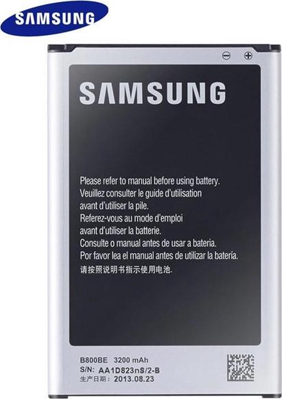 Verward zijn envelop Vorming Samsung Accu voor de Samsung Galaxy Note 3 (type EB-B800BEBECWW) | bol.com