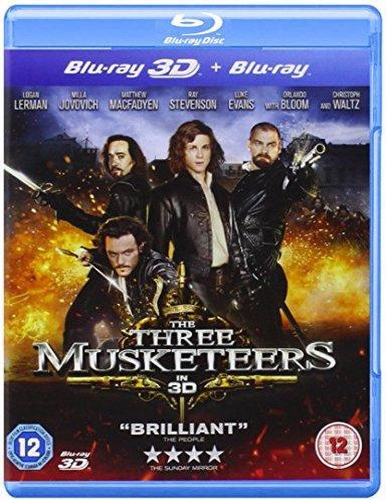 Cover van de film 'Three Musketeers 2011 -3d'
