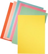 3x Esselte dossiermap geel, papier van 80 g/mÂ², pak a 250 stuks