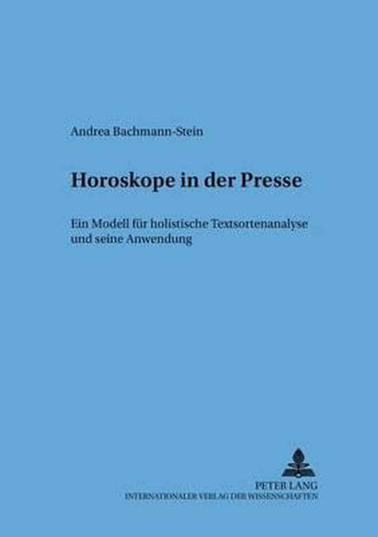 Horoskope in der Presse - cover