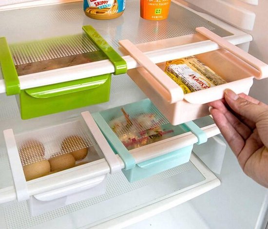 Schrijf op chef Korea DisQounts Koelkast organizer - koelkast bakjes - 14cm x 12 cm x 5cm |  bol.com