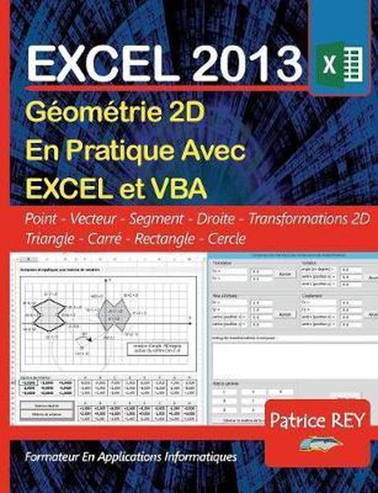 Geometrie 2D avec EXCEL 2013 et VBA - cover