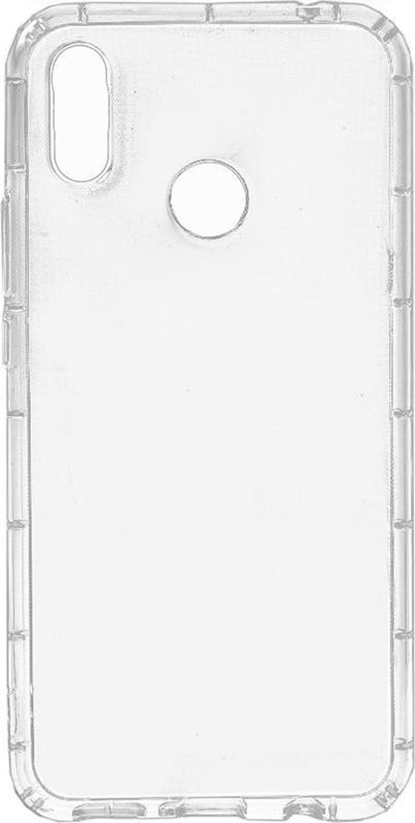 Shop4 - Geschikt voor Huawei P Smart Plus Hoesje - Zachte Back Case Drop Proof Transparant