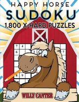 Happy Horse Sudoku 1,800 X-Hard Puzzles