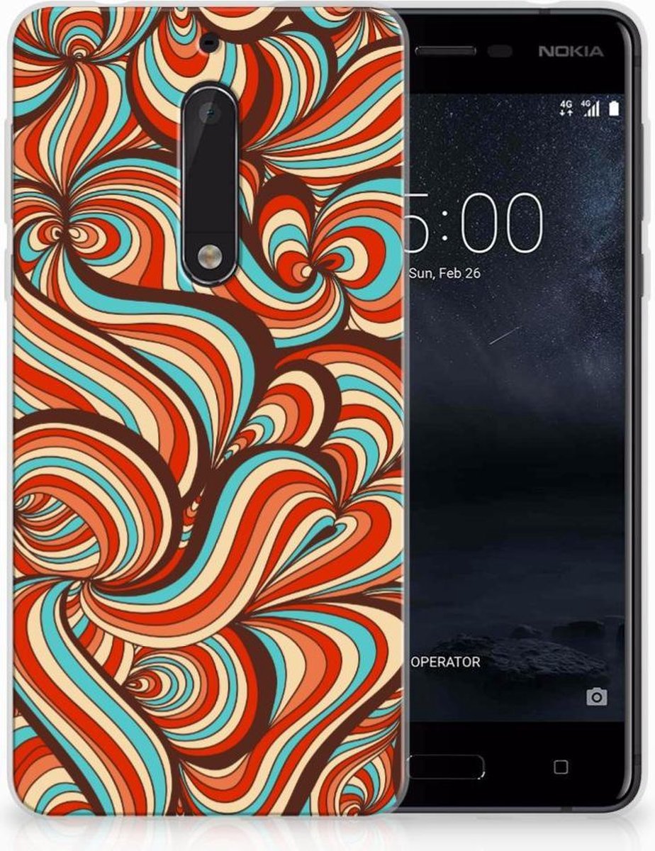 TPU Hoesje voor Nokia 5 Hoesje maken Retro