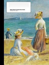 Auguste Renoir Figures on the Beach Composition Notebook