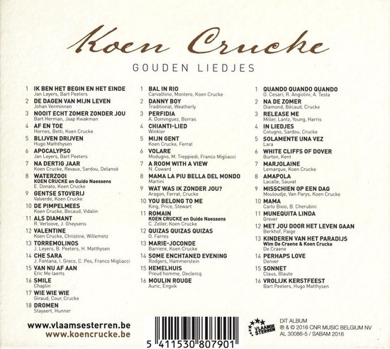 Gouden Liedjes (50 Jaar Carriere)  (CD)