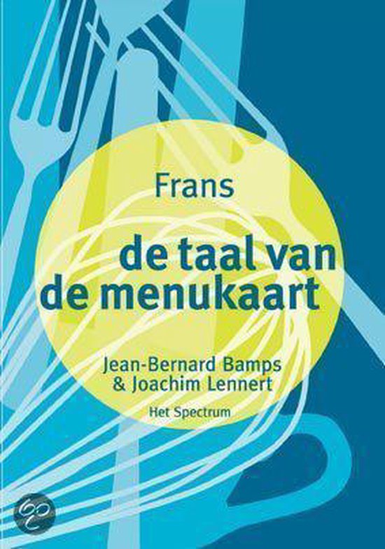 Cover van het boek 'De taal van de menukaart / Frans'