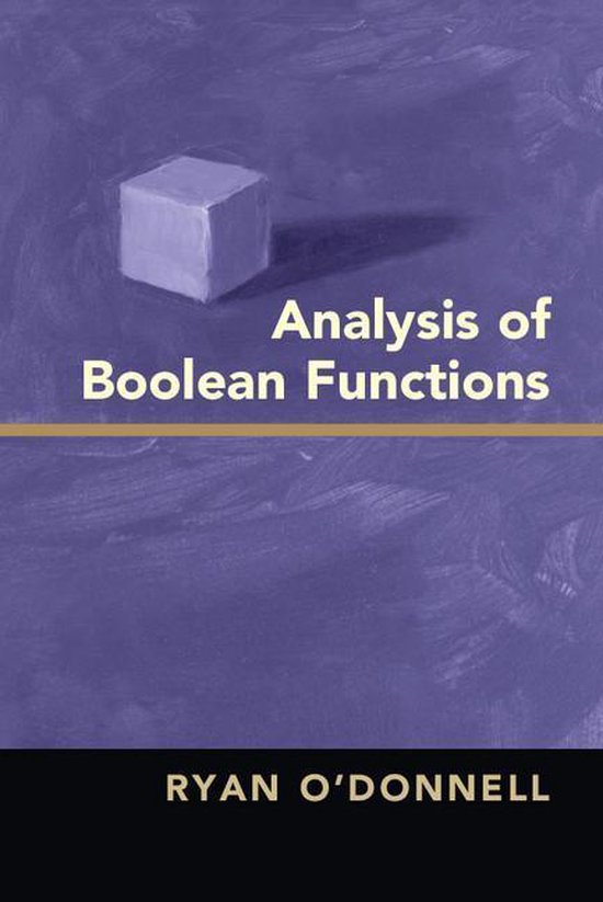 Analysis of Boolean Functions - cover