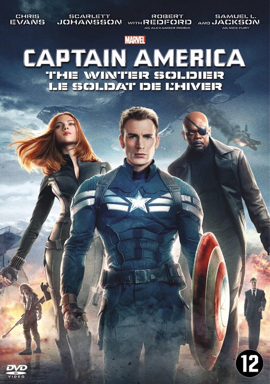 Cover van de film 'Captain America: The Winter Soldier'