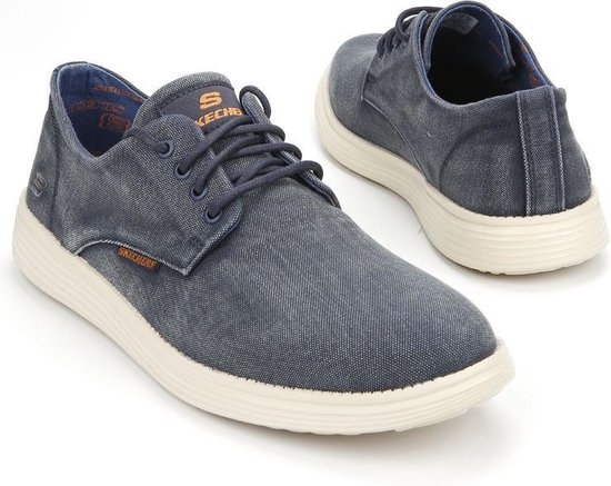 uitglijden Deuk Geven Skechers - 64629 - Sneaker laag gekleed - Heren - Maat 43 - Blauw - NVY |  bol.com