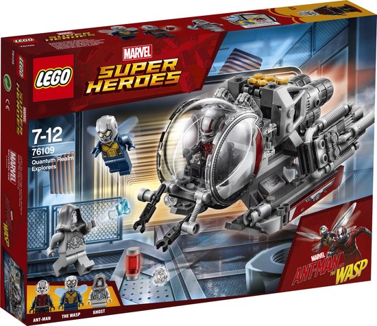 Foto: Lego super heroes onderzoekers van het quantum rijk 76109