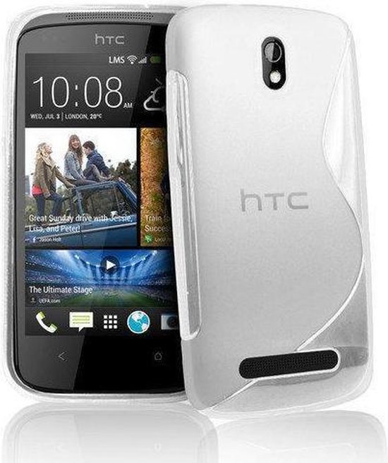 zoete smaak Heerlijk Gangster Commuter silicone case hoesje HTC Desire 500 wit | bol.com