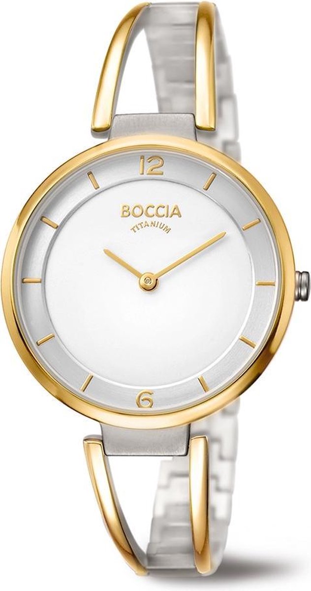 Boccia Titanium 3260.02 Dames Horloge 34 mm