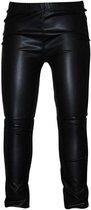 DJ Dutchjeans legging zwart Fake Leather - Maat 98