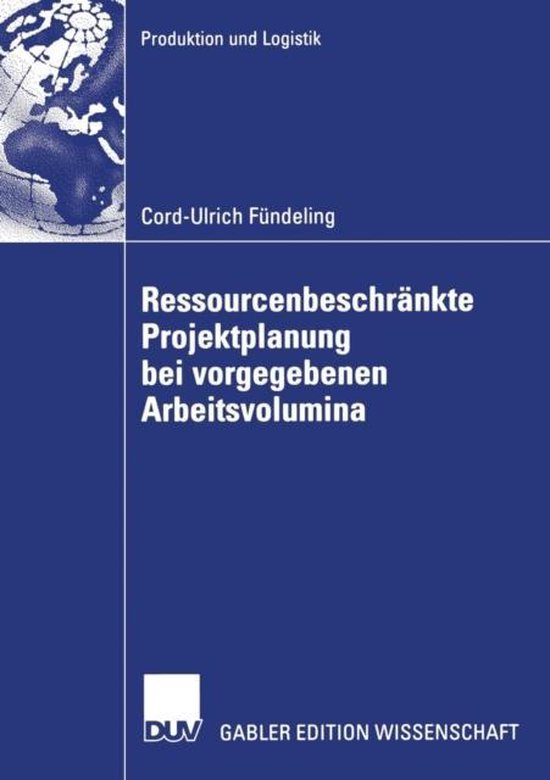 Ressourcenbeschränkte Projektplanung bei vorgegebenen Arbei ... - cover